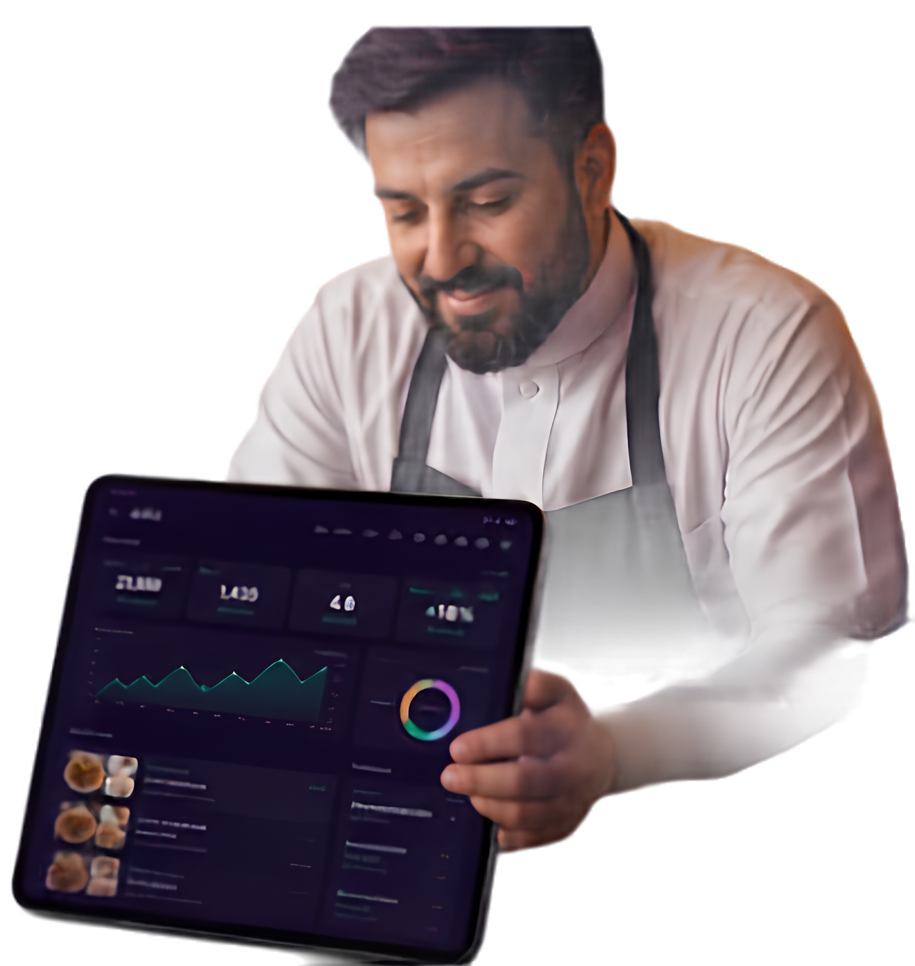 صاحب مطعم سعودي يستخدم لوحة تحكم يلا ناكل